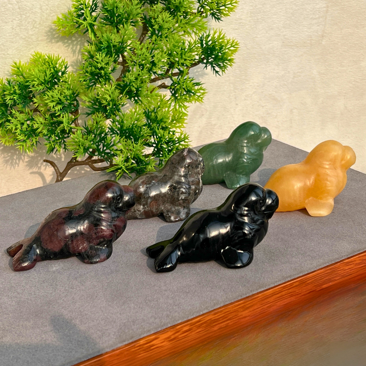 Sculpture de renards