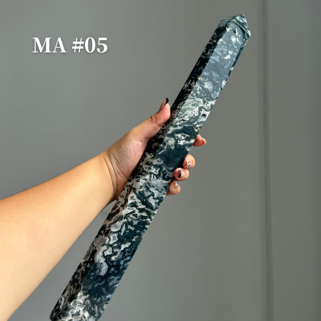 Unique, Moss Agate Point