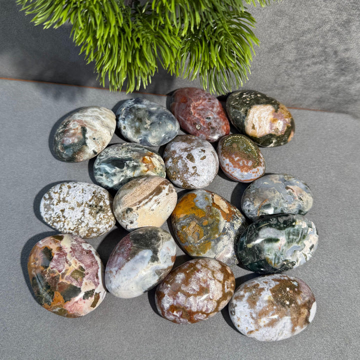 Ocean Jasper Palm Stone