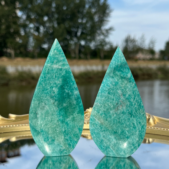 Natural Amazonite Waterdrop
