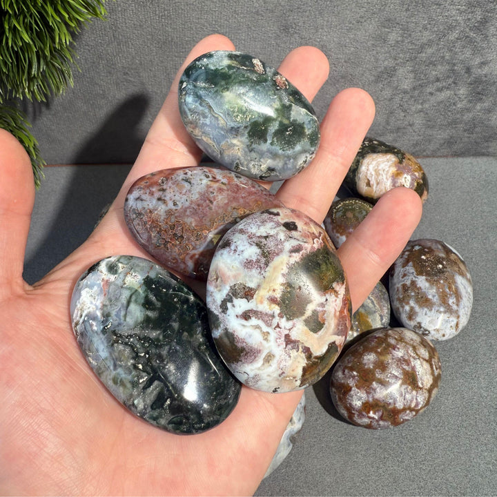 Ocean Jasper Palm Stone