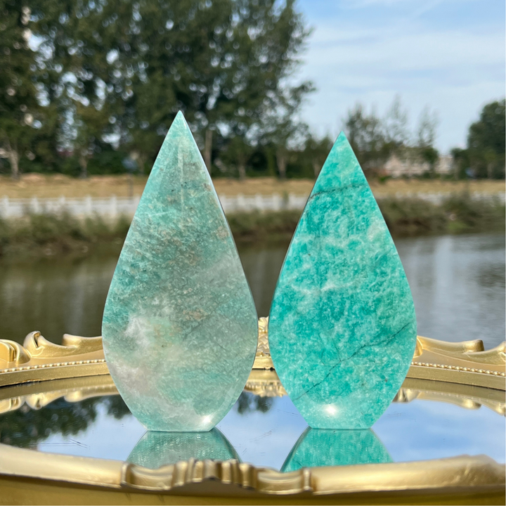 Natural Amazonite Waterdrop