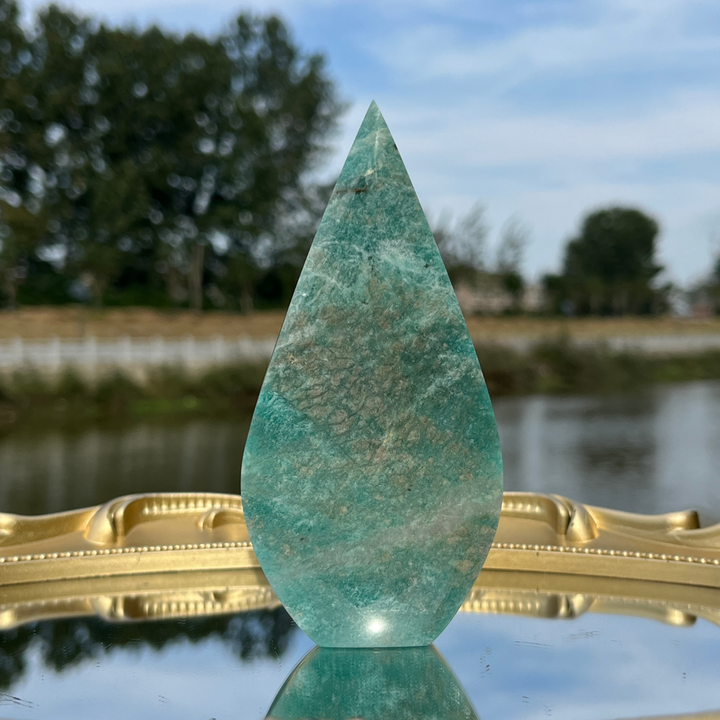 Natural Amazonite Waterdrop