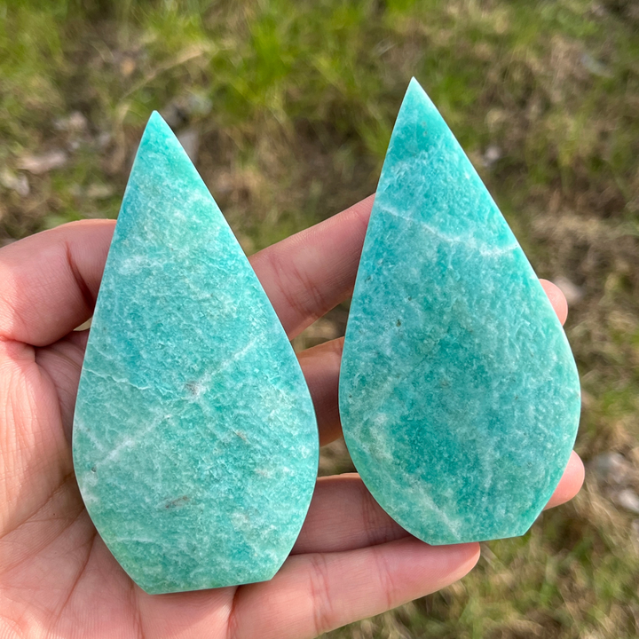 Natural Amazonite Waterdrop