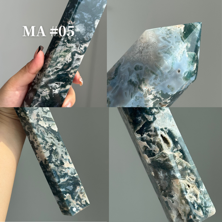 Unique, Moss Agate Point