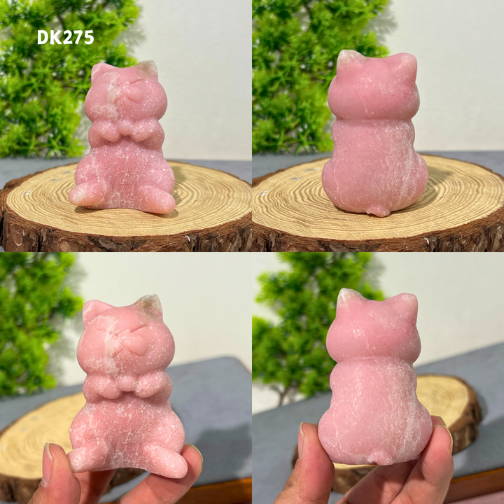 Pink Opal Carving
