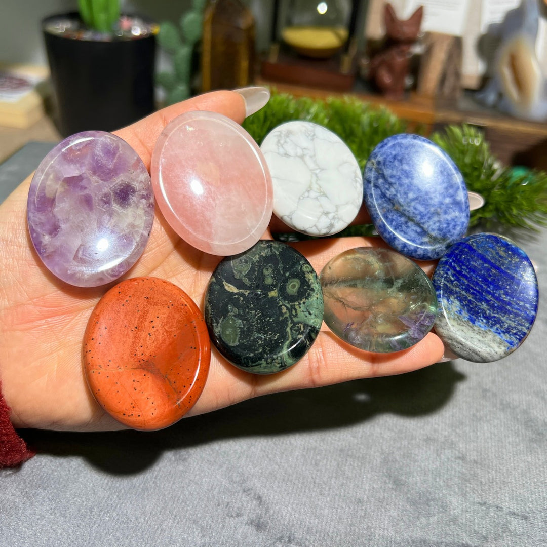 Crystal Worry Stone,Palm Stone