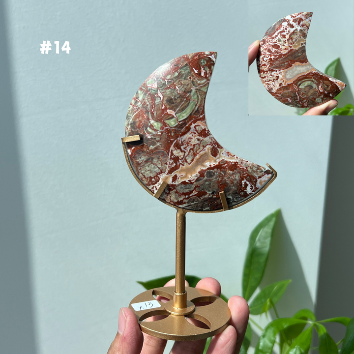 Unique,Money Agate Moon