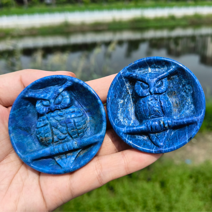 Lapis Lazuli Owl