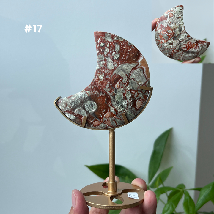 Unique,Money Agate Moon