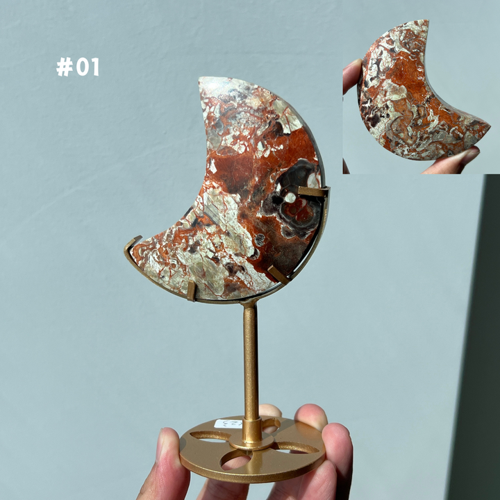 Unique,Money Agate Moon