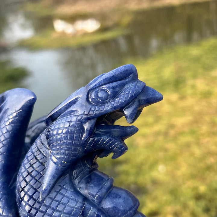 Blue Aventurine Dragon #DK188