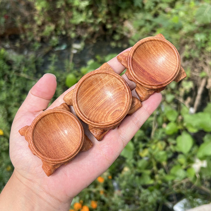Wooden Sphere Holder