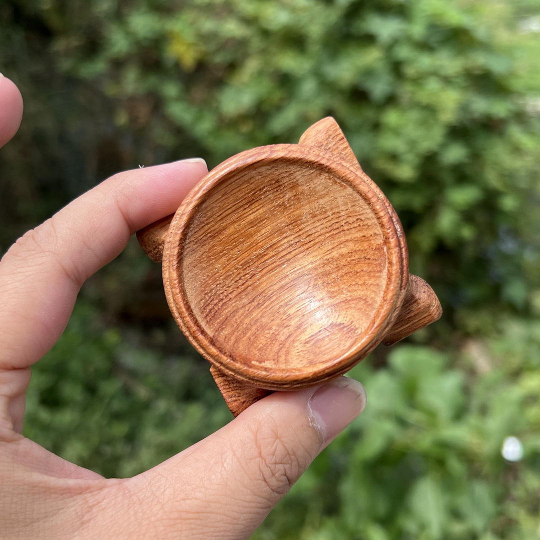 Wooden Sphere Holder