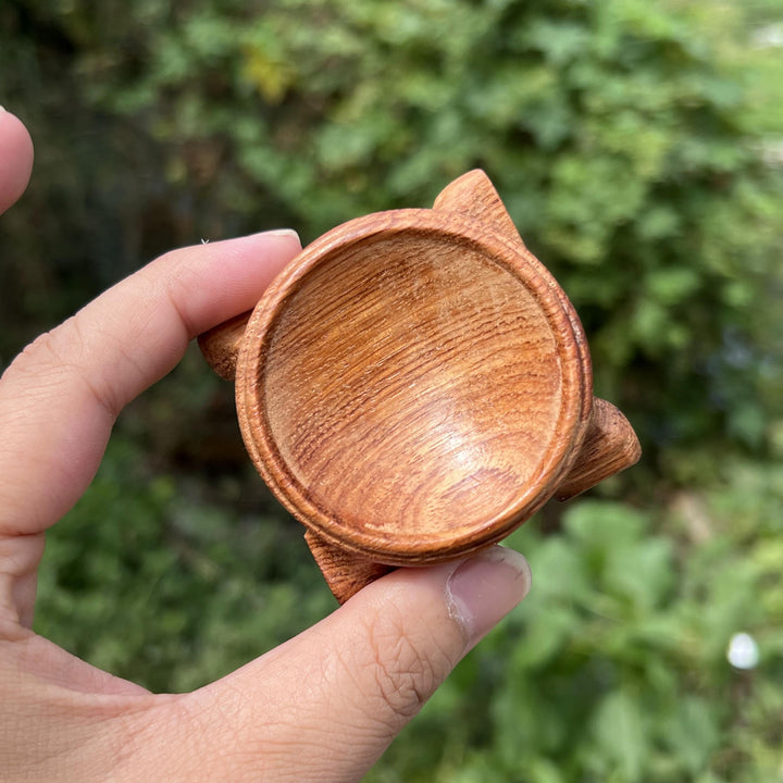 Wooden Sphere Holder