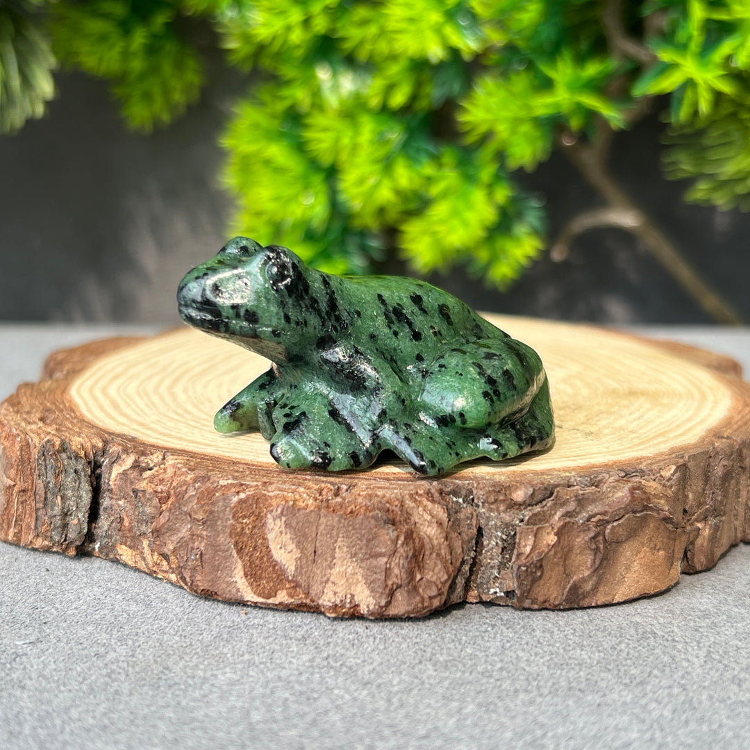 Ruby in Zoisite Frog