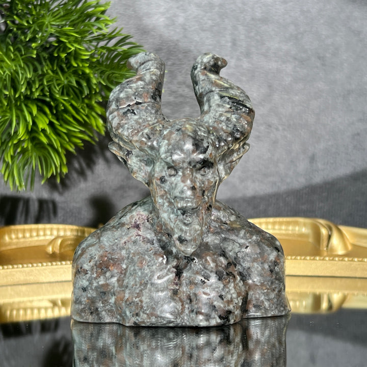 Yooperlite Demon Carving