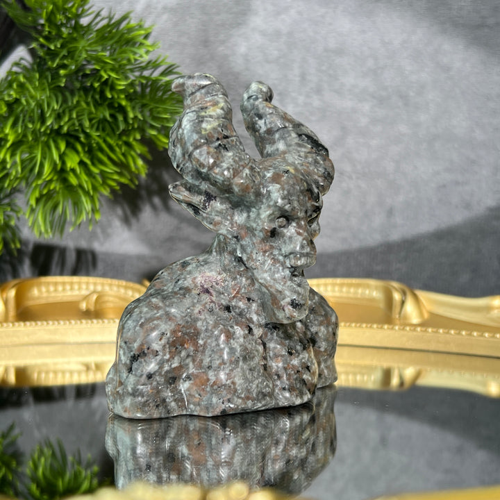 Yooperlite Demon Carving