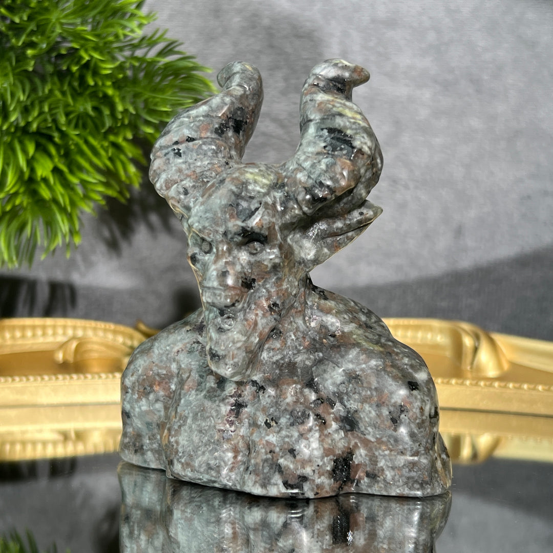 Yooperlite Demon Carving