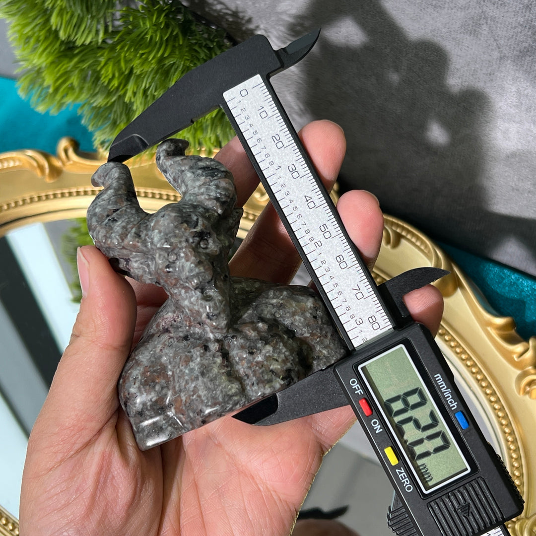 Yooperlite Demon Carving