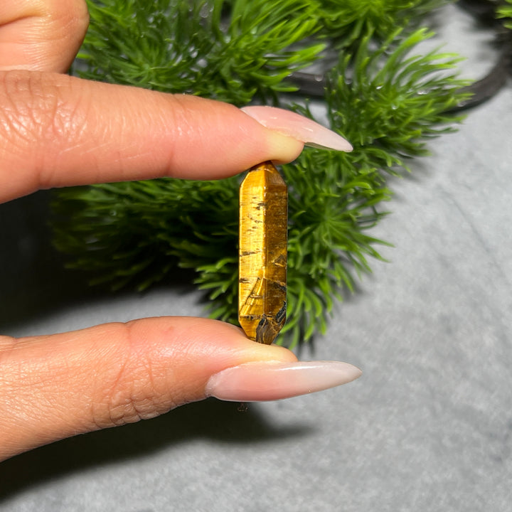 Goldene Obsidian-Schlangenscheibe
