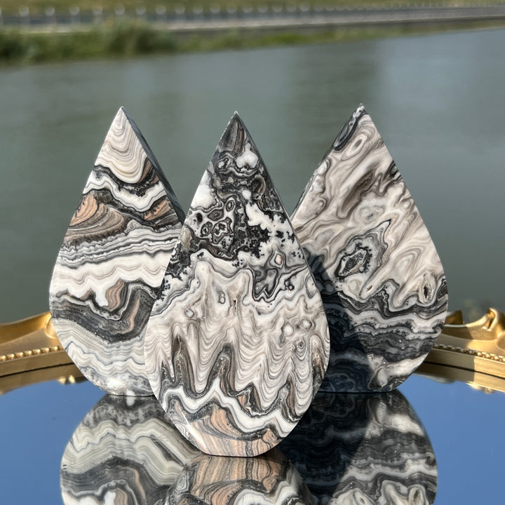 Natural Mexican Calcite Teardrop
