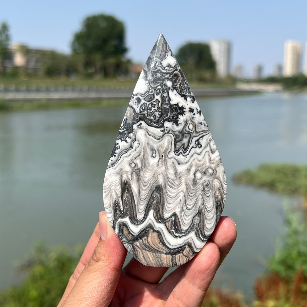 Natural Mexican Calcite Teardrop