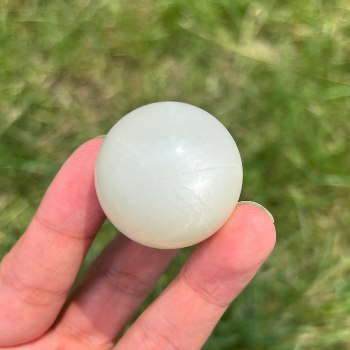 Green Moonstone Sphere