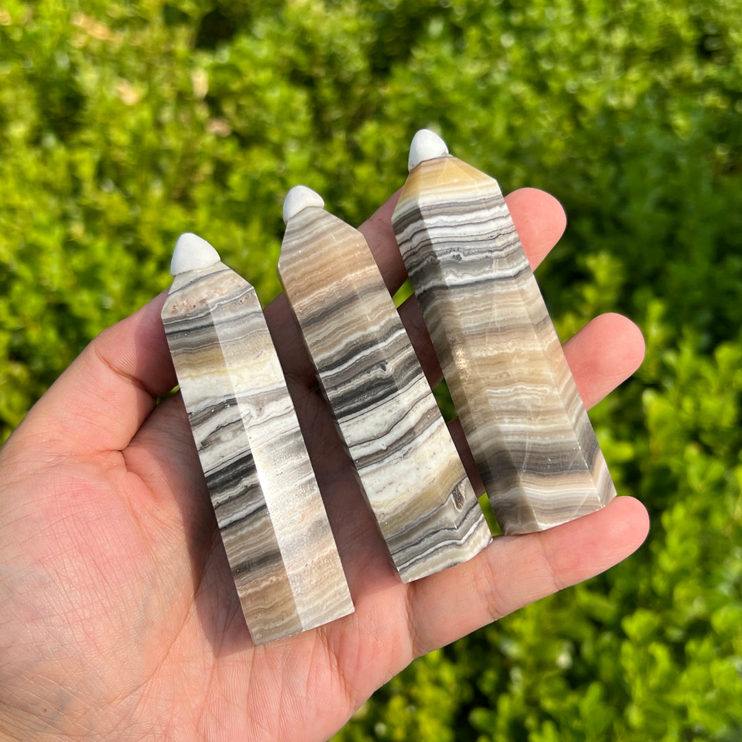 Mexican Calcite Point 85MM+
