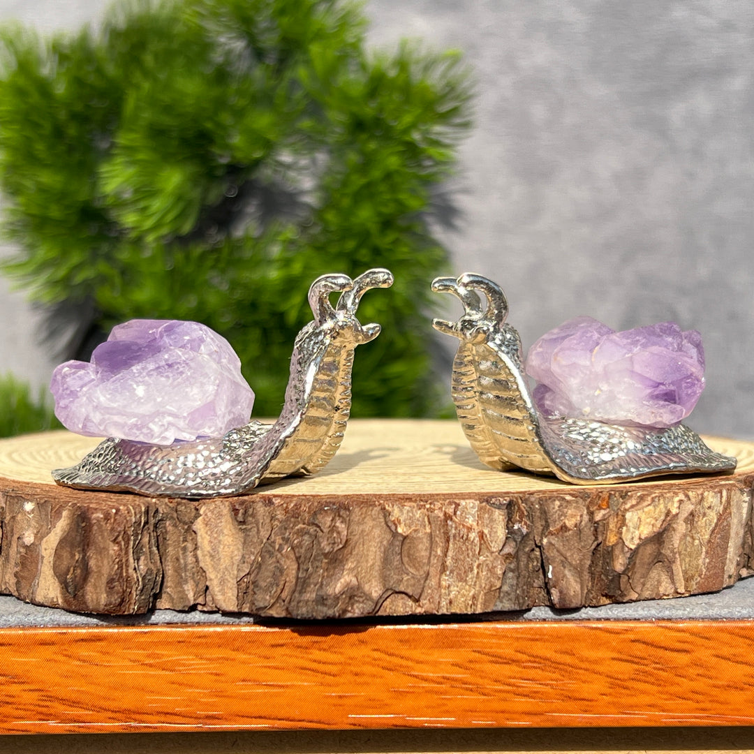 Kristallschnecken-Ornamente