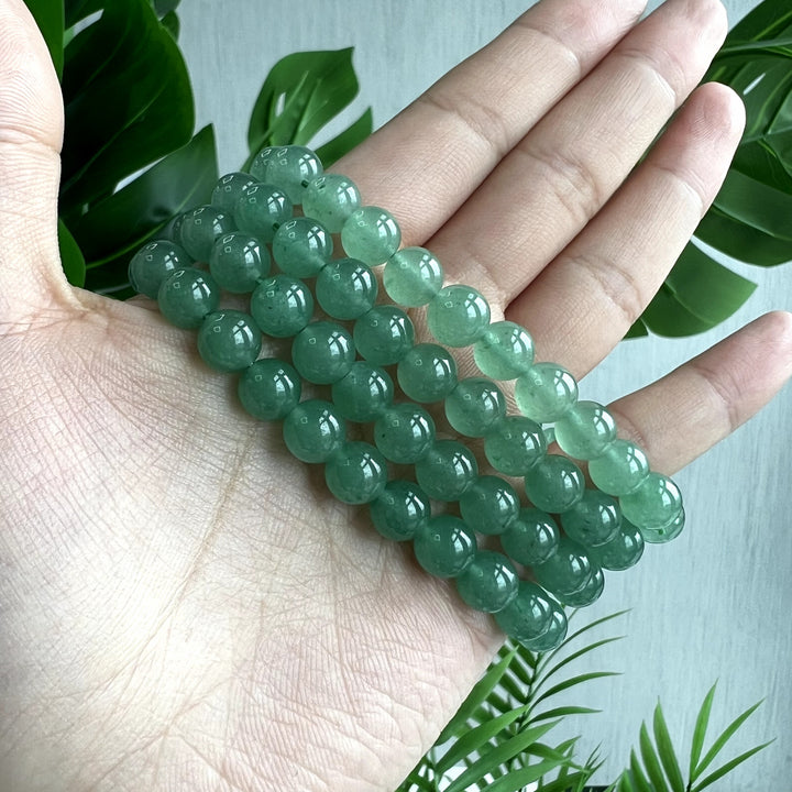 Green Aventurine Bracelet, 8mm