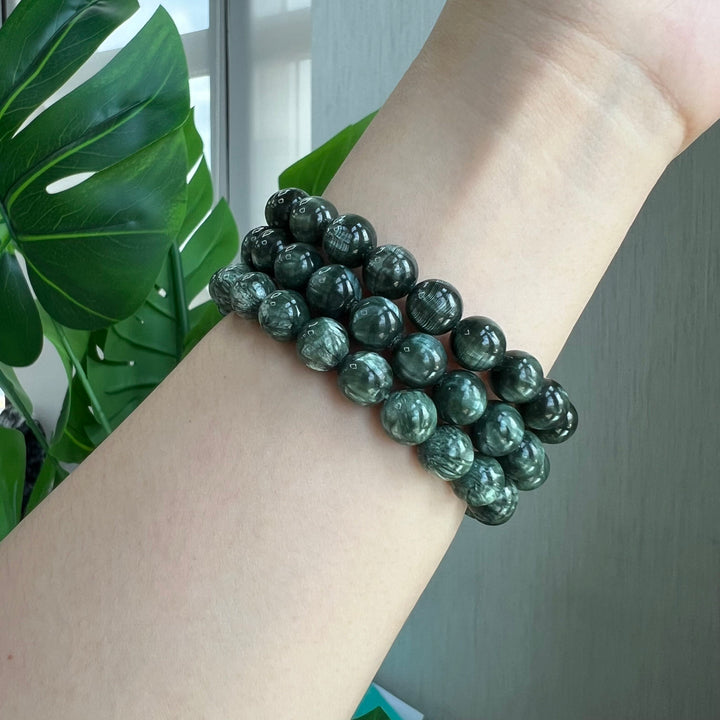 Prehnit Armband