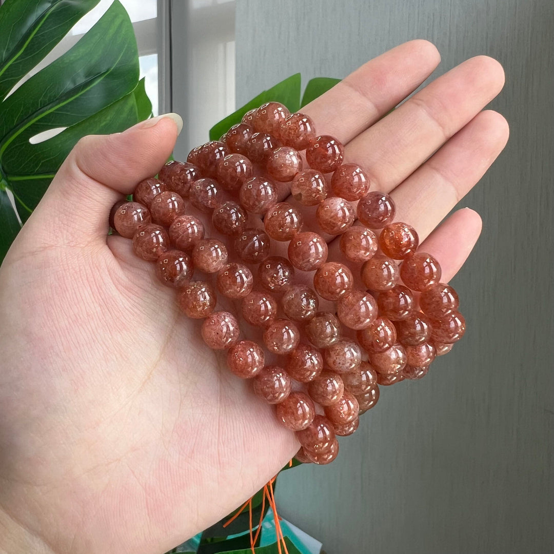 Golden Sunstone Bracelet 8.5~9mm