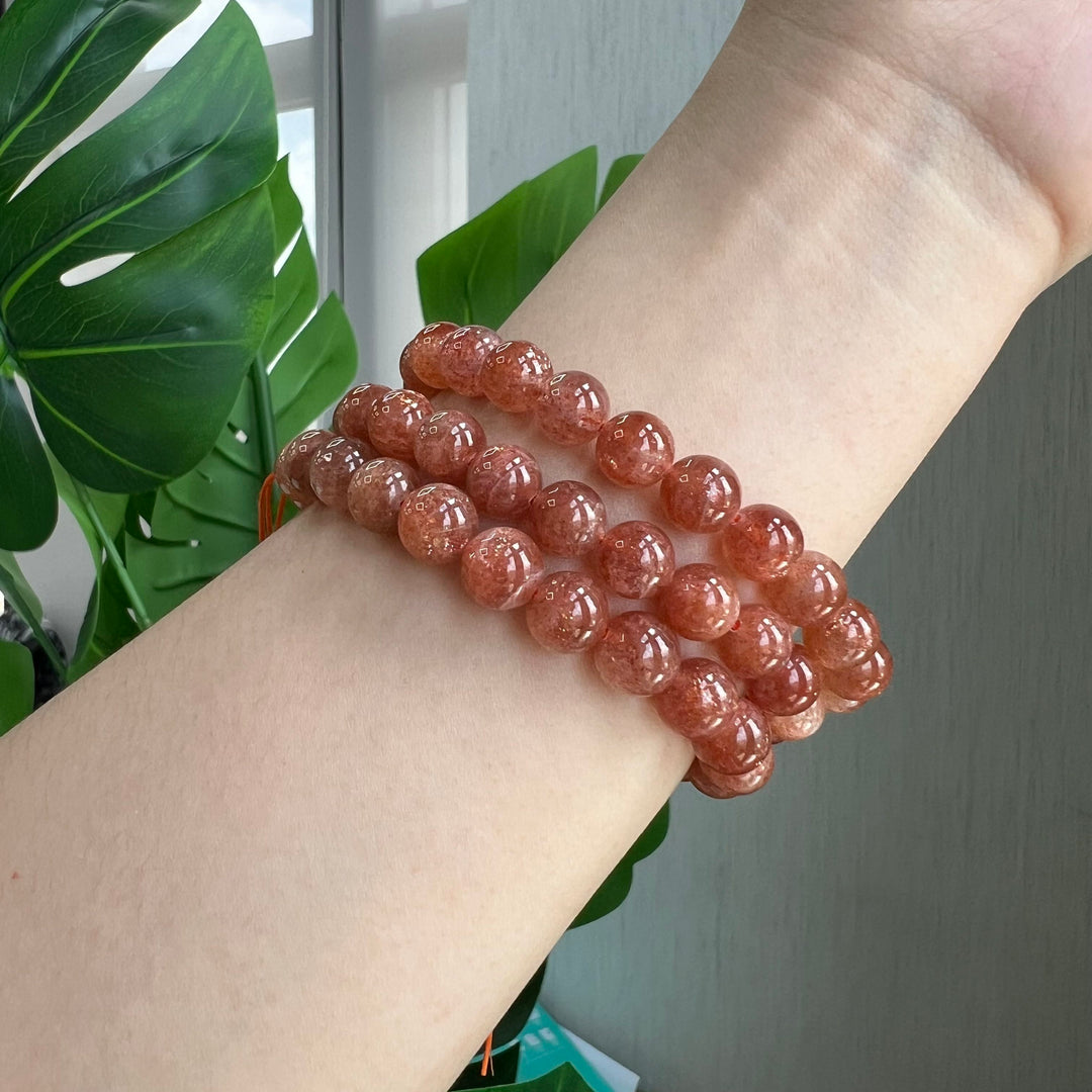 Golden Sunstone Bracelet 8.5~9mm
