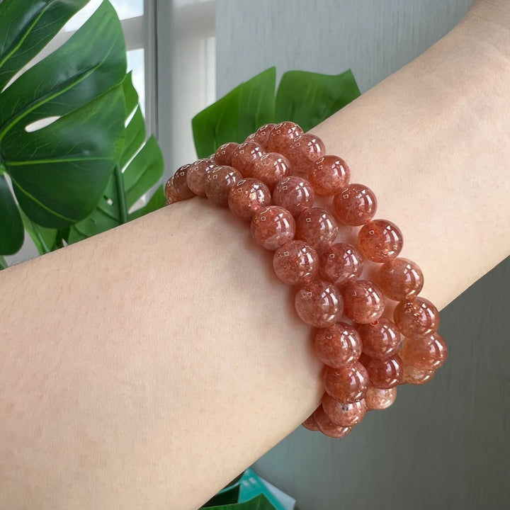 Golden Sunstone Bracelet 8.5~9mm