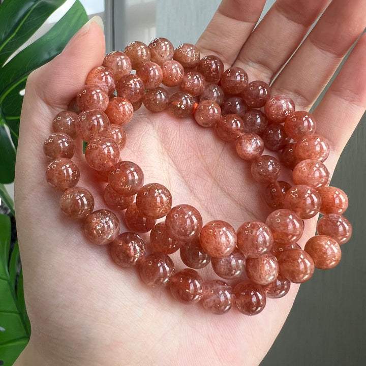 Golden Sunstone Bracelet 8.5~9mm