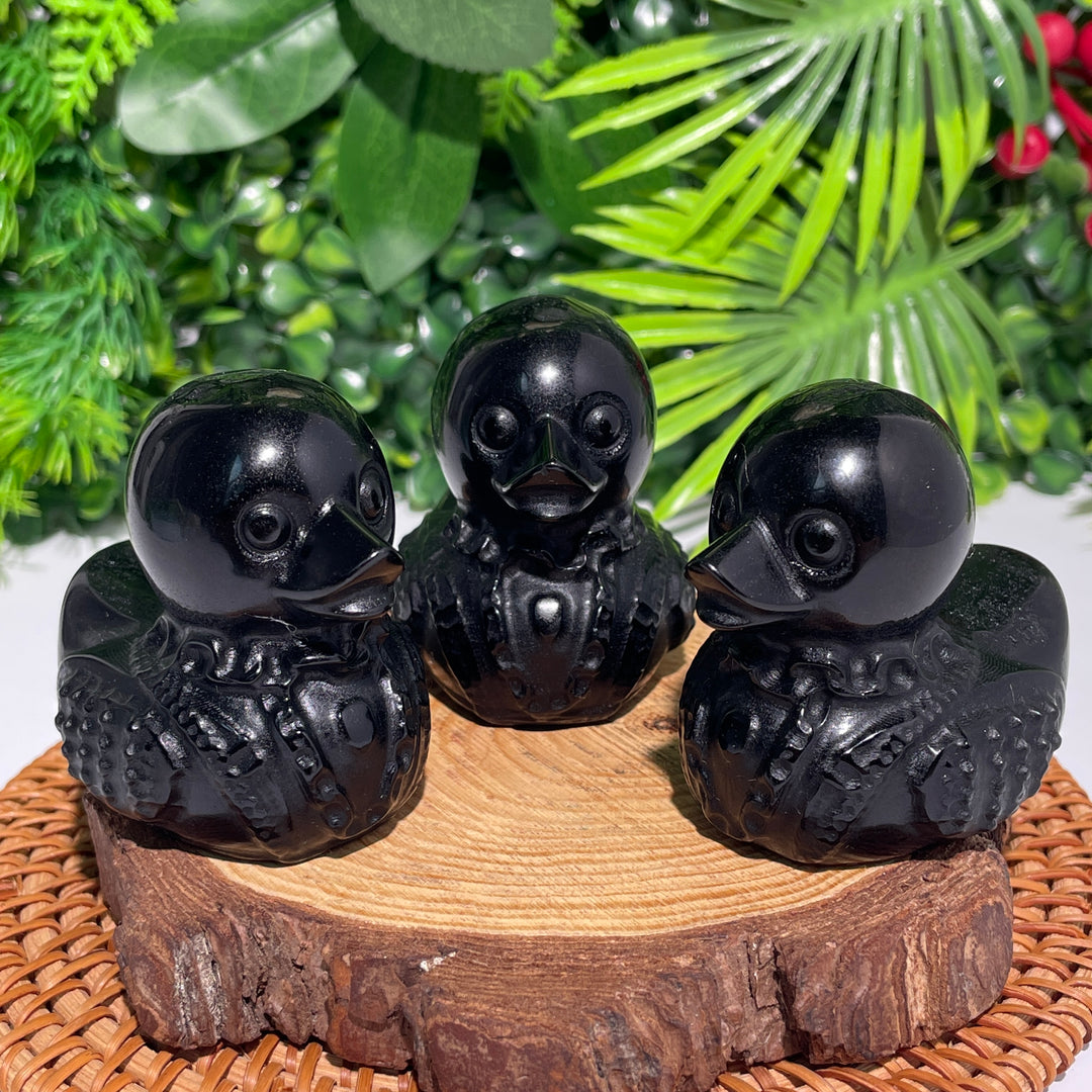 Obsidian Punk Duck