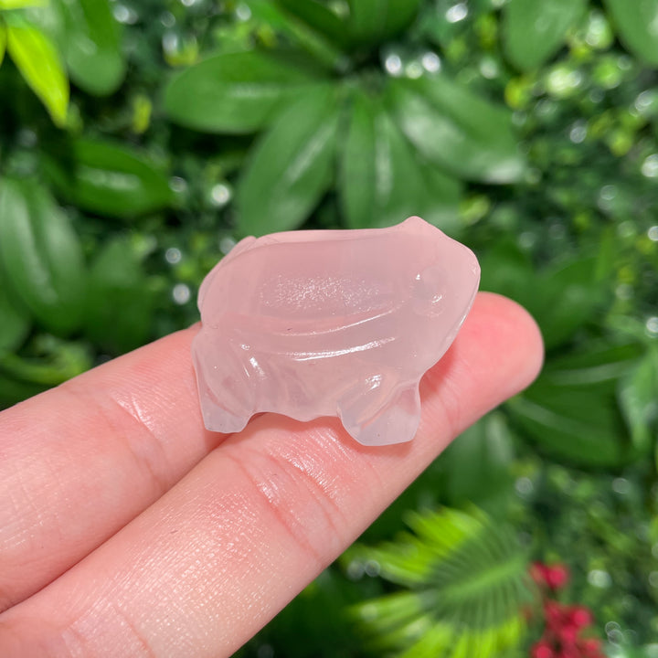 Crystal Carving Frog