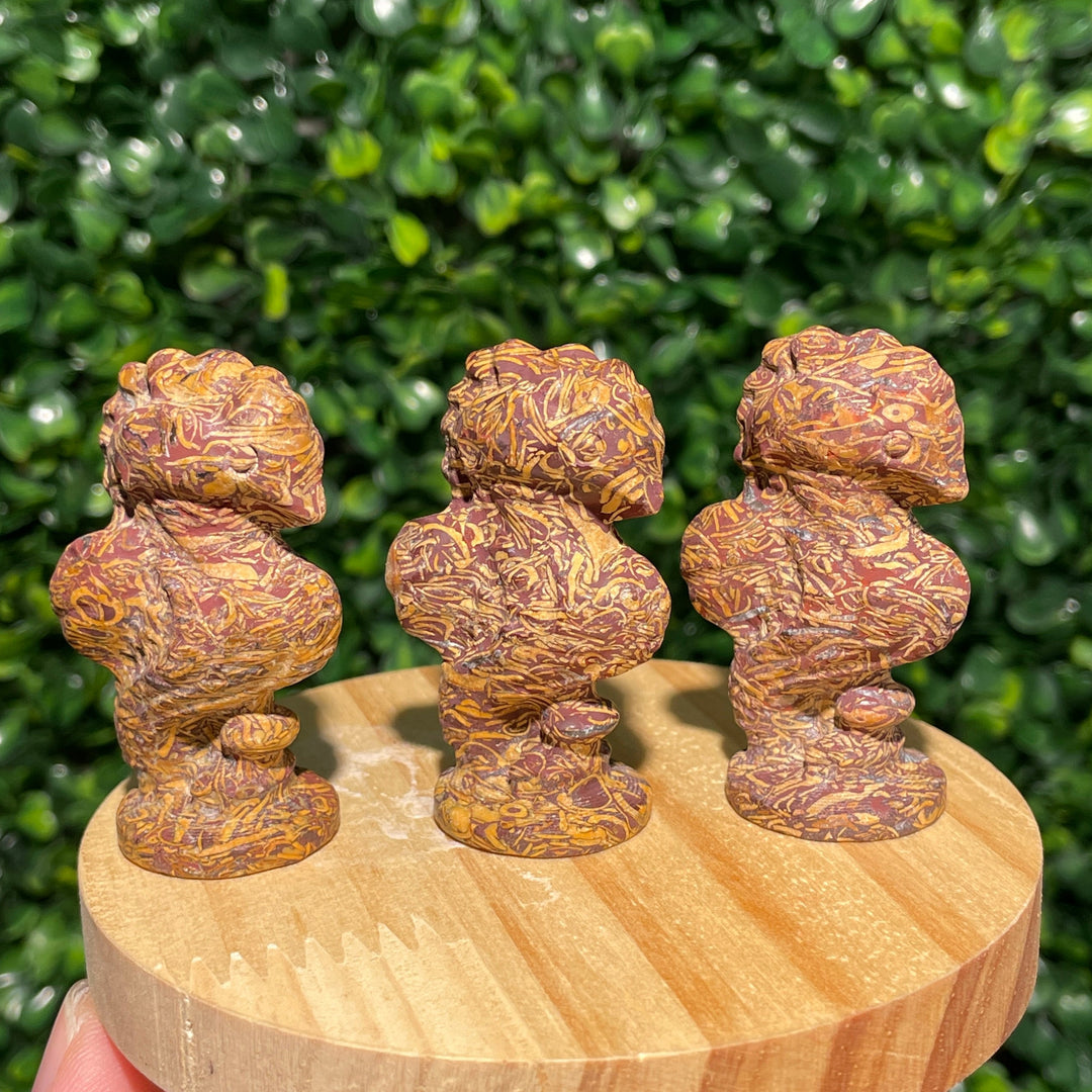 Calligraphy Jasper Seahorse