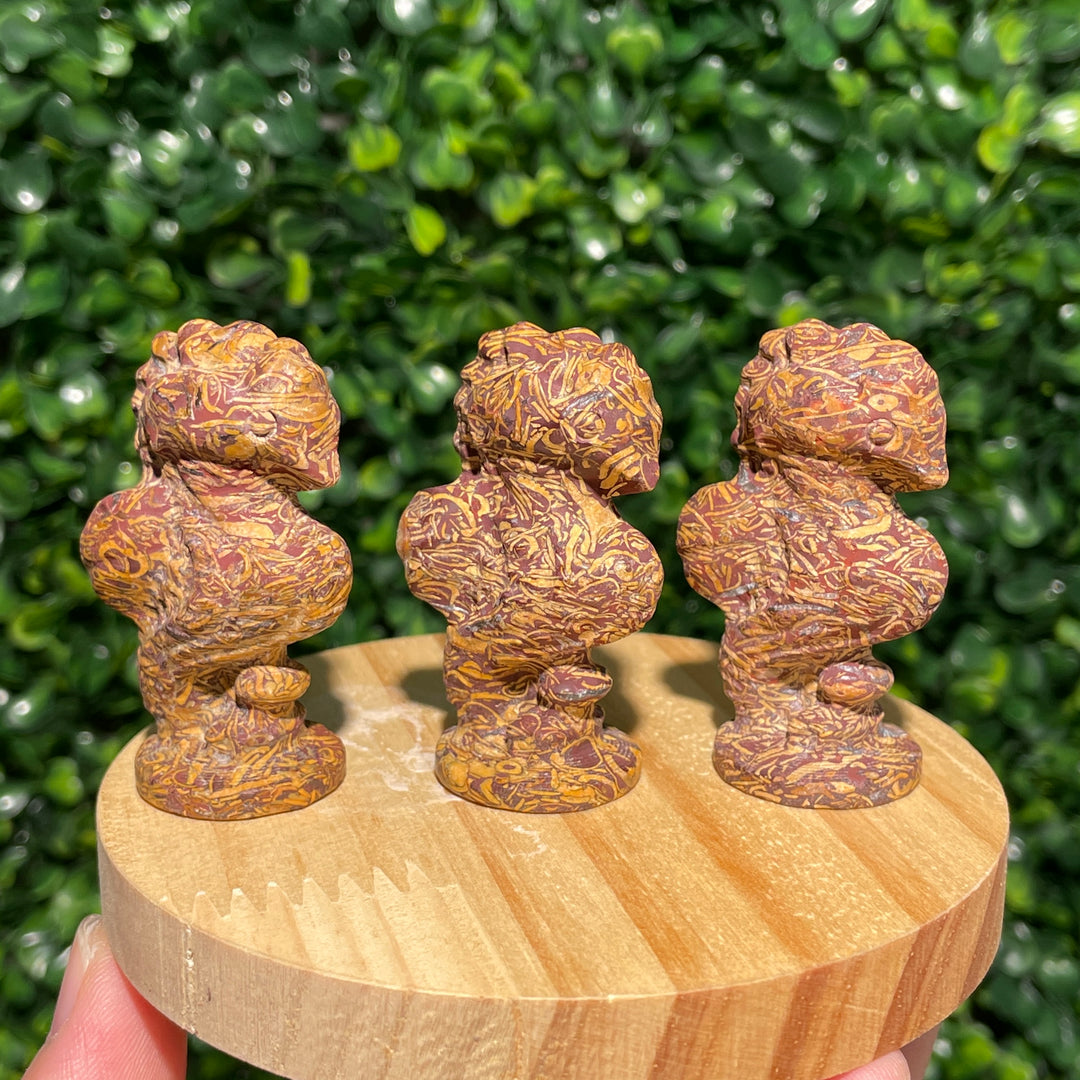 Calligraphy Jasper Seahorse