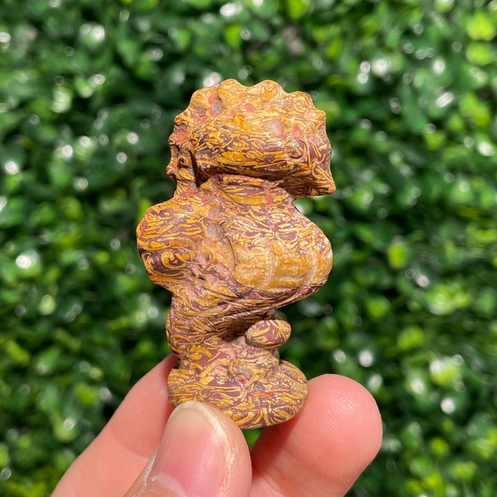 Calligraphy Jasper Seahorse
