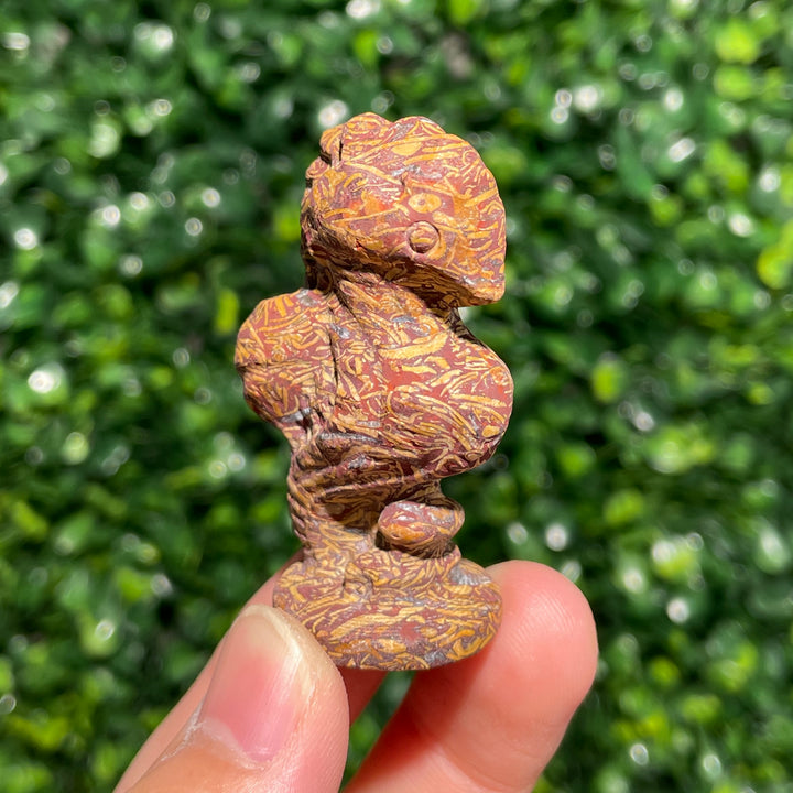 Calligraphy Jasper Seahorse