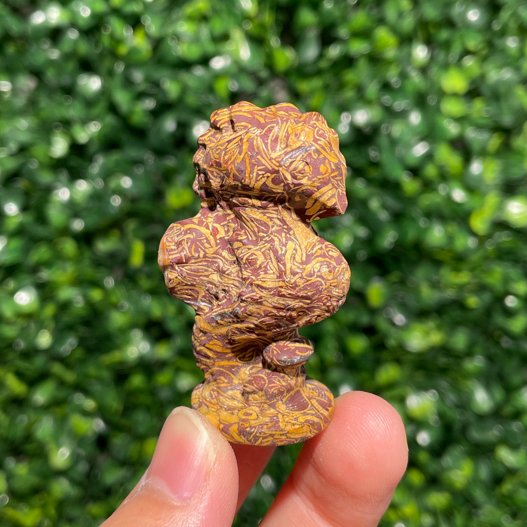 Calligraphy Jasper Seahorse