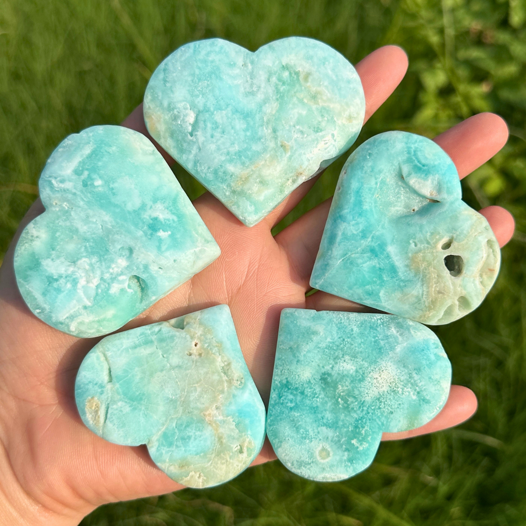 Hemimorphite Heart