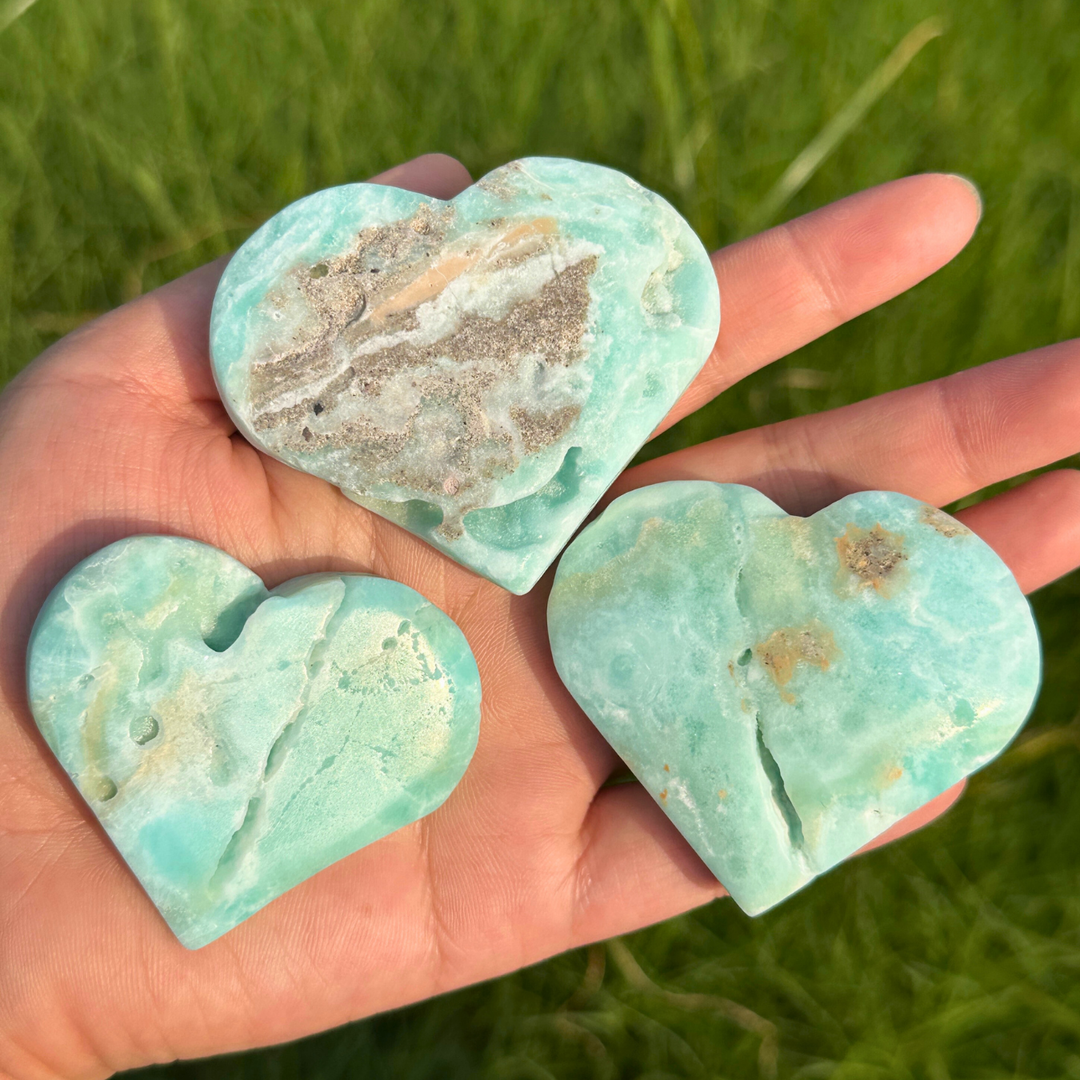 Hemimorphite Heart
