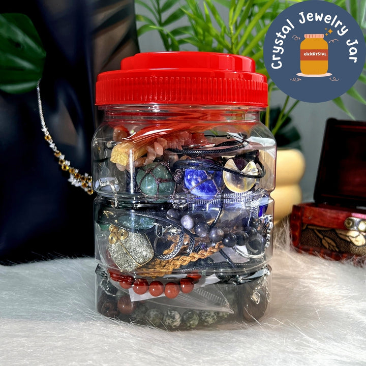 Crystal Jewelry Jar