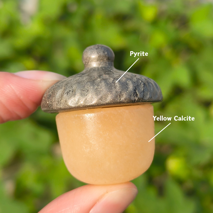 Crystal Carved Pine Cone