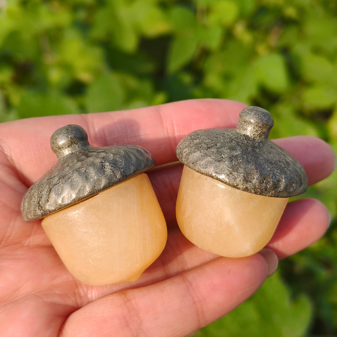 Crystal Carved Pine Cone