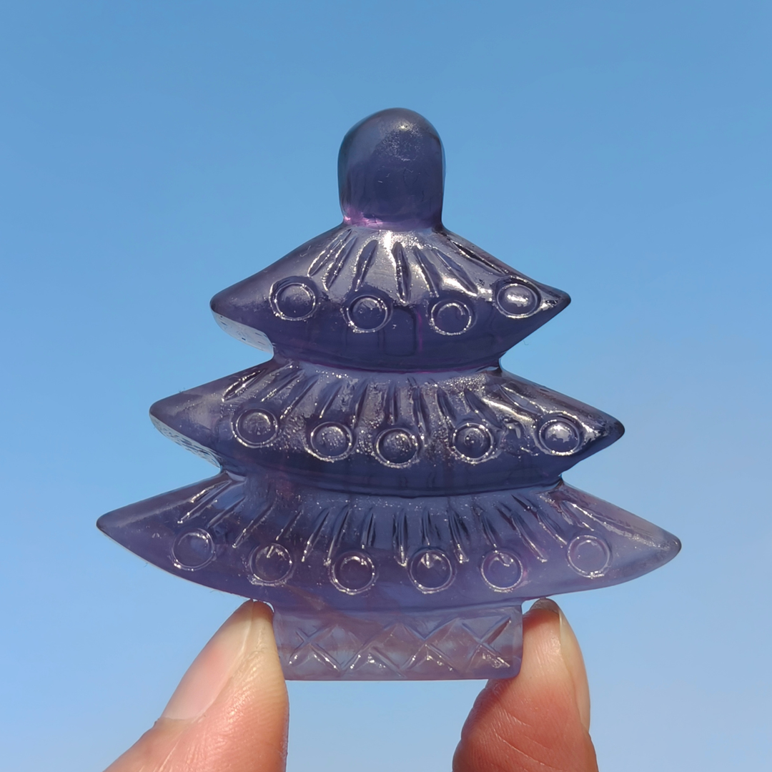 Fluorite Christmas Tree