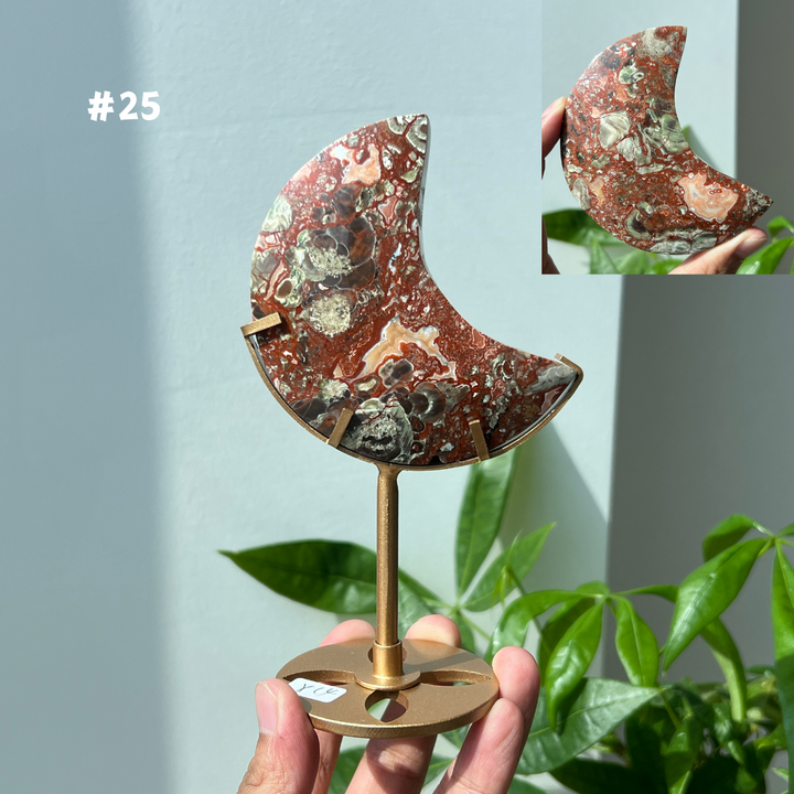 Unique,Money Agate Moon